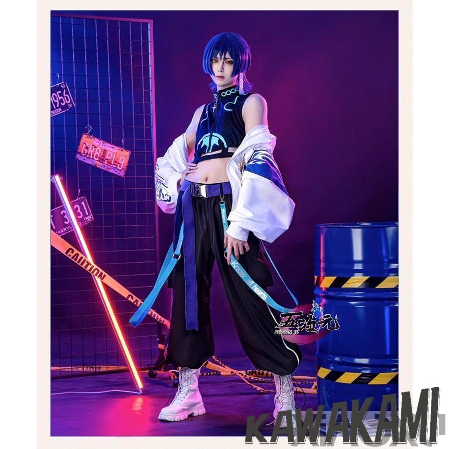原神 コスプレ 放浪者 猫屋小舗 三分妄想 フルセット スカラマシュ 猫屋小舗 原神 コスプレ 散兵 スカラマシュ 放浪者 機能重工 同人衣装