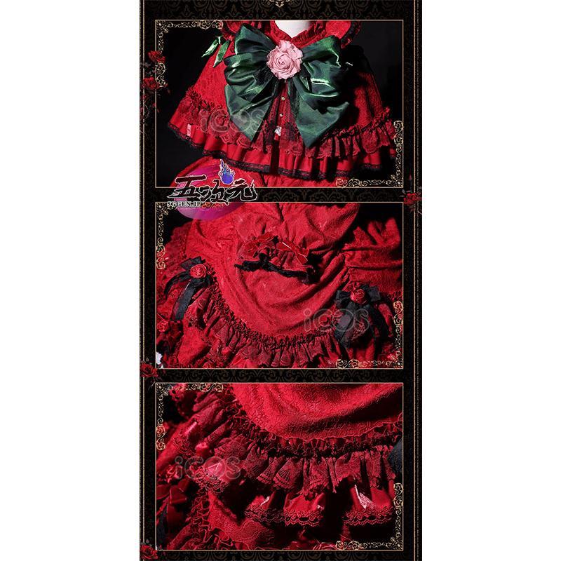 ICOS　ローゼンメイデン　コスプレ　真紅　しんく　衣装の画像