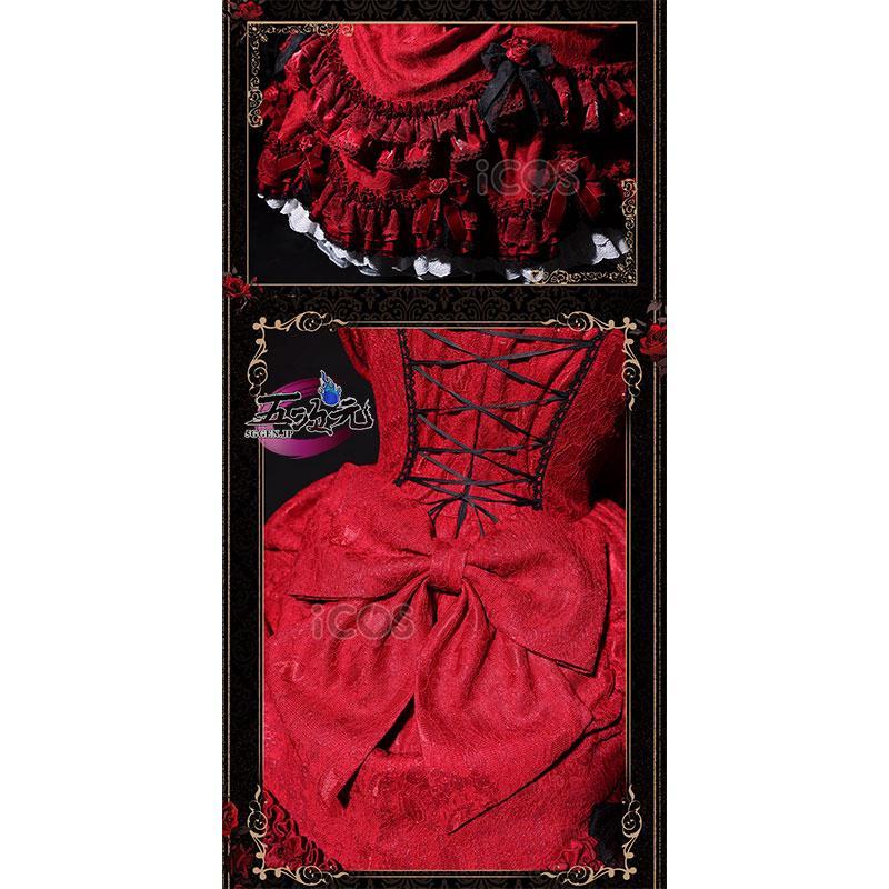 ICOS　ローゼンメイデン　コスプレ　真紅　しんく　衣装の画像