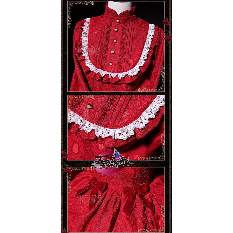 ICOS　ローゼンメイデン　コスプレ　真紅　しんく　衣装の画像