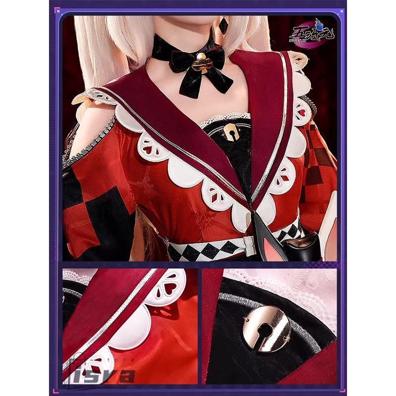 三分妄想　崩壊スターレイル　コスプレ　火花　ひばな　衣装　※ウィッグ　靴　武器　追加可能の画像