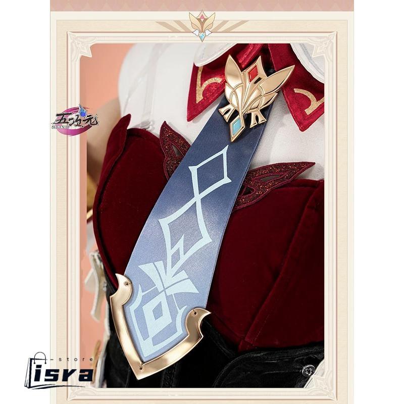 五次元　原神　コスプレ　リンネア　衣装　※ウィッグ　靴　リュック　追加可能の画像