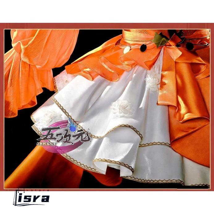 五次元 原神 コスプレ 宵宮 ヨイミヤ 輝夜華宴 衣装 ※ウィッグ 追加可