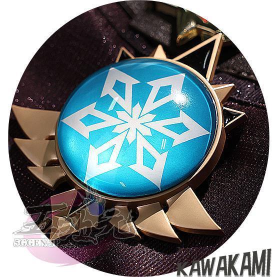 三分妄想 原神 コスプレ ロサリア オルタコスチューム 衣装 ※ウイッグ