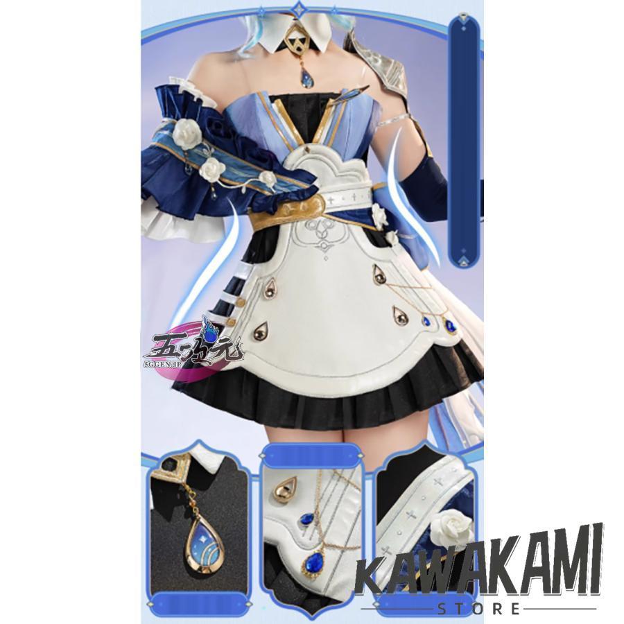 三分妄想　原神　コスプレ　フリーナ　潮汐の誓い　同人衣装　※ウィッグ　追加可_3