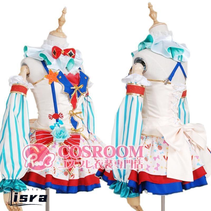 ラブライブ! Lovelive! サーカス編 覚醒後 星空凛 コスプレ衣装 cosplay仮装 ウィッグ追加可能 イベント クリスマス ハロウィン ステージ 文化祭 学園祭の画像