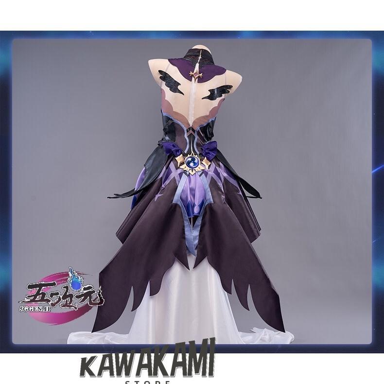 Uwowo 原神 コスプレ フィッシュル 衣装 ※ウィッグ 靴 武器 追加可