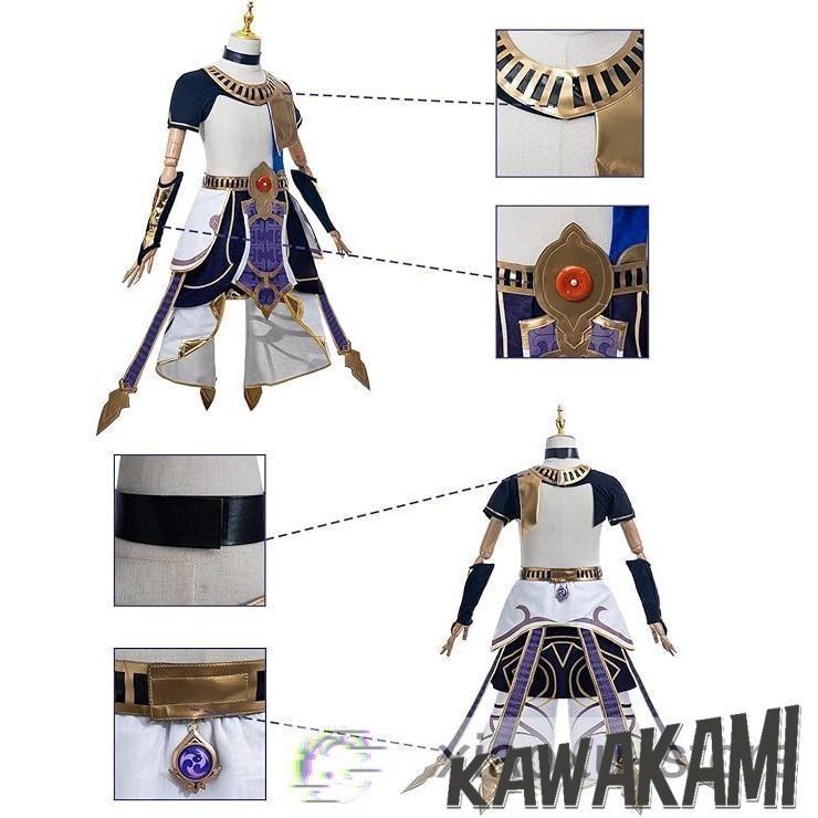 原神 コスプレ セノ 衣装 ※ウィッグ 靴 追加可 : ISRA - 通販 - Yahoo