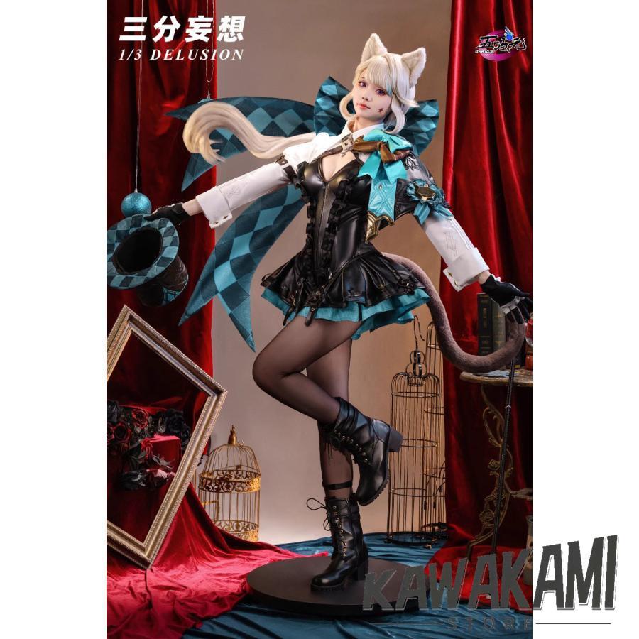 三分妄想 原神 コスプレ リネット 双子 衣装 帽子込み ※ウィッグ 鞋