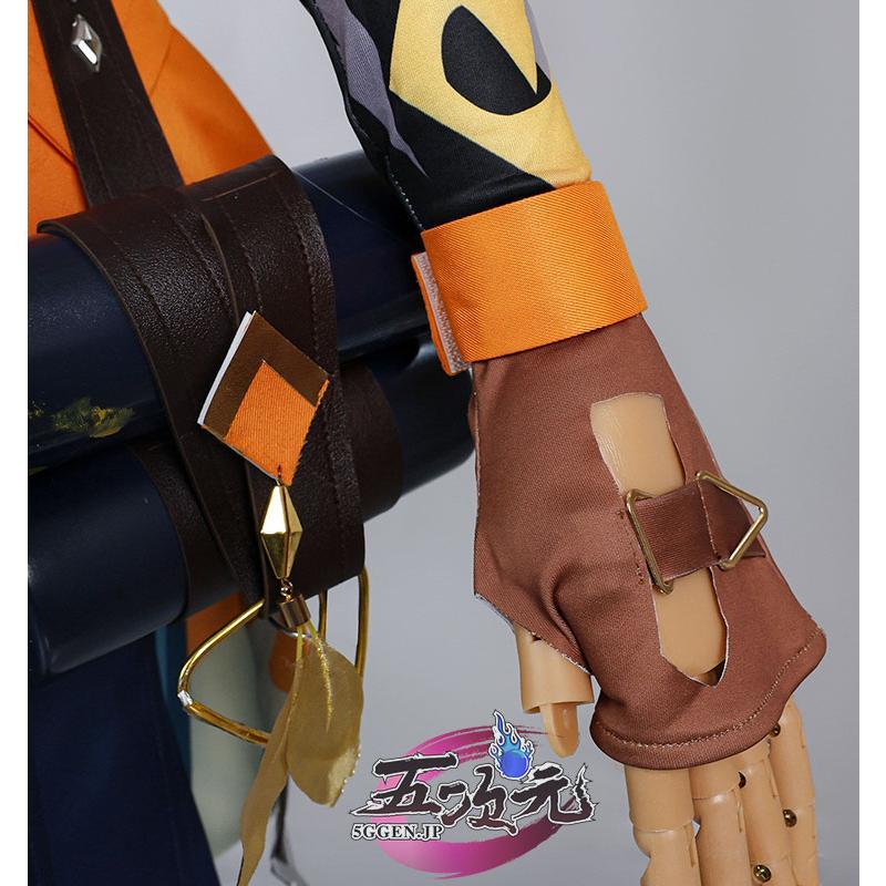 五次元 原神 コスプレ ベネット 燃えろ！らくがき大冒険 新スキン 衣装