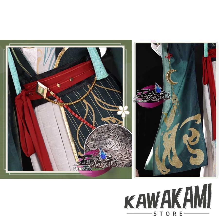 三分妄想　原神　コスプレ　ショウ　〓　四時之序　中華古代風　同人衣装　※ウィッグ　追加可_9