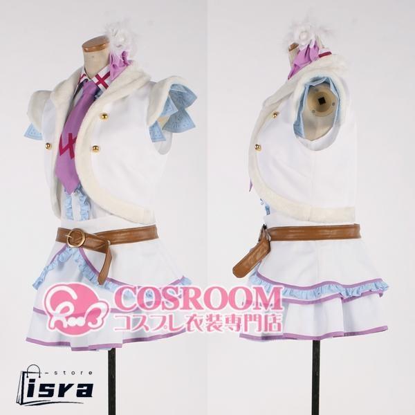 Love Live! ラブライブ風◆Snow halation 高坂穂乃果◆コスプレ衣装 cosplay仮装 ウィッグ追加可能 イベント クリスマス ハロウィン ステージ 文化祭 学園祭_1