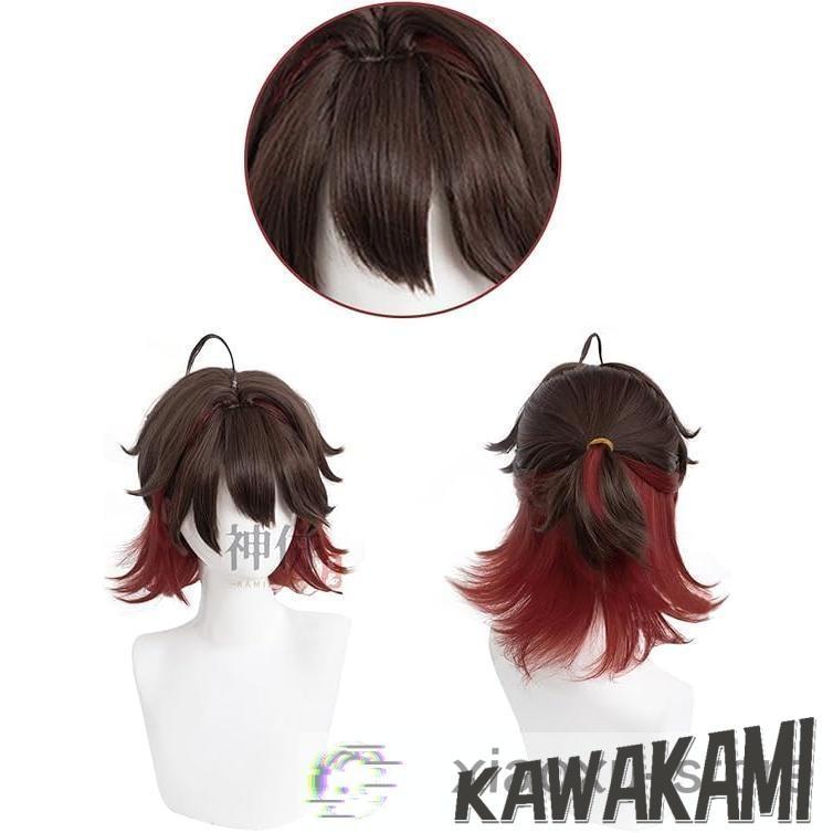 原神　嘉明　コスプレ　ウィッグ 6a8b3d317ea74a98875034f1c0c400