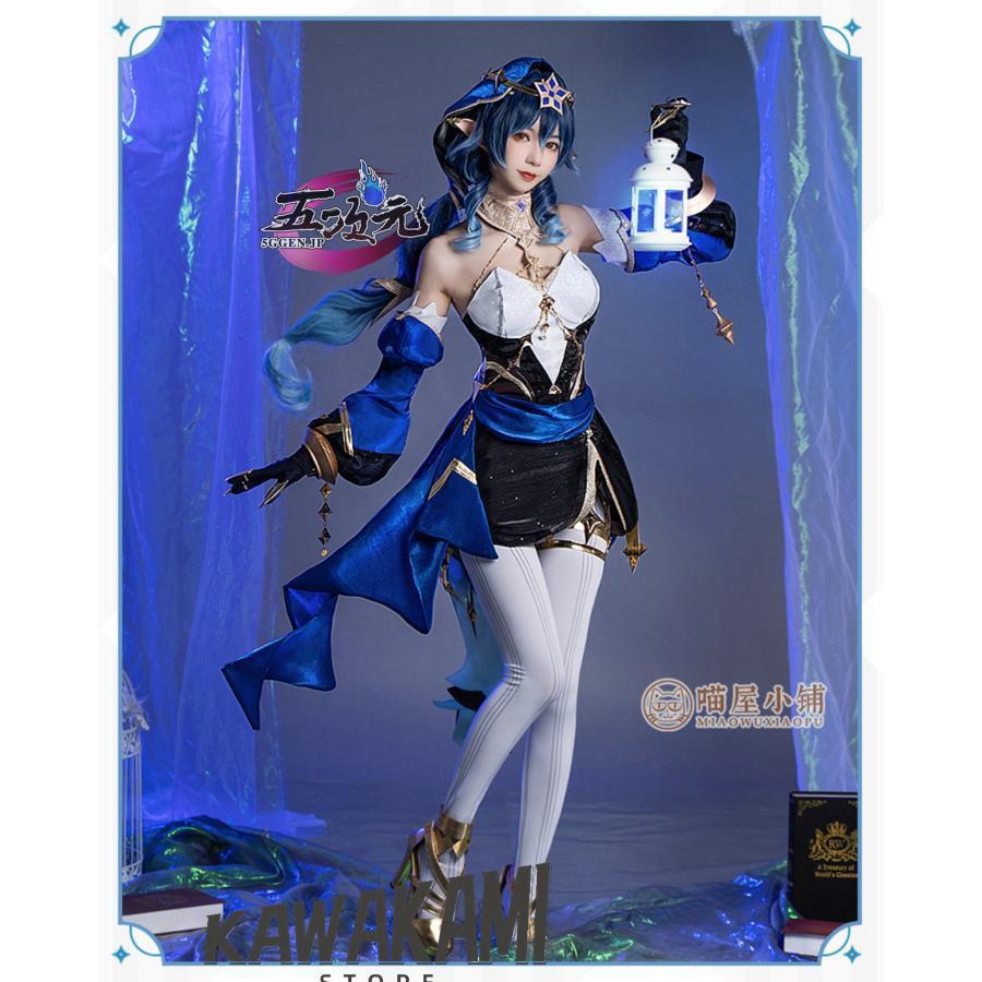猫屋小舗 原神 コスプレ レイラ 衣装 ※ウィッグ 靴 追加可能 : ISRA