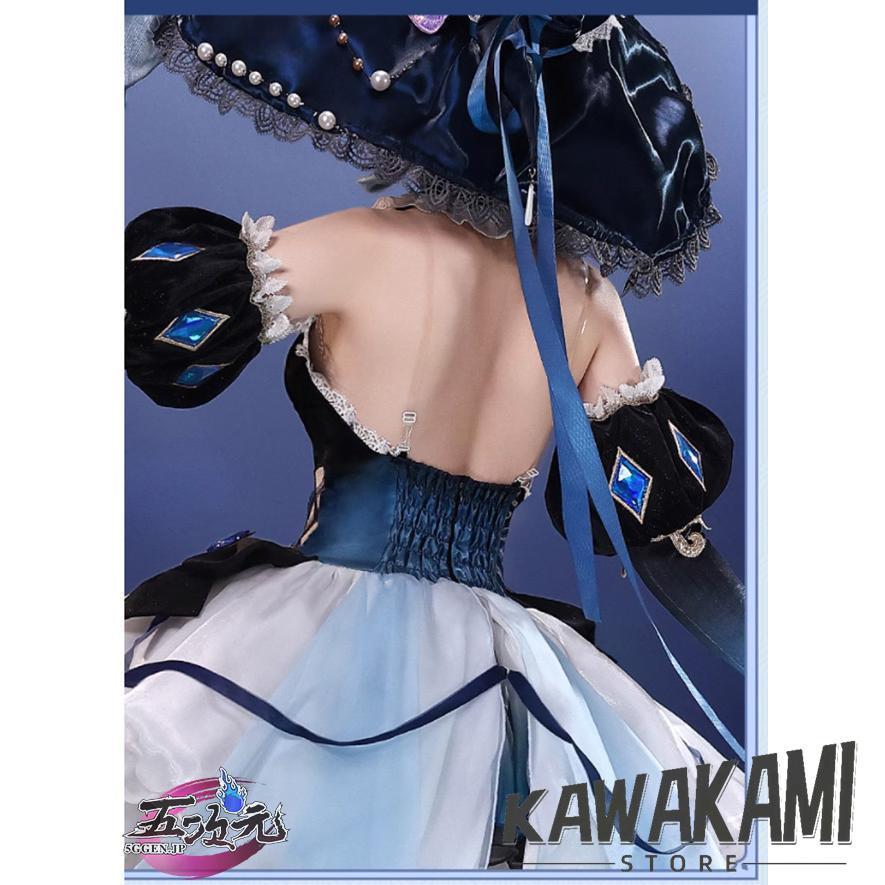三分妄想 原神 コスプレ フリーナ 深海魔女 同人衣装 ※ウィッグ 追加可