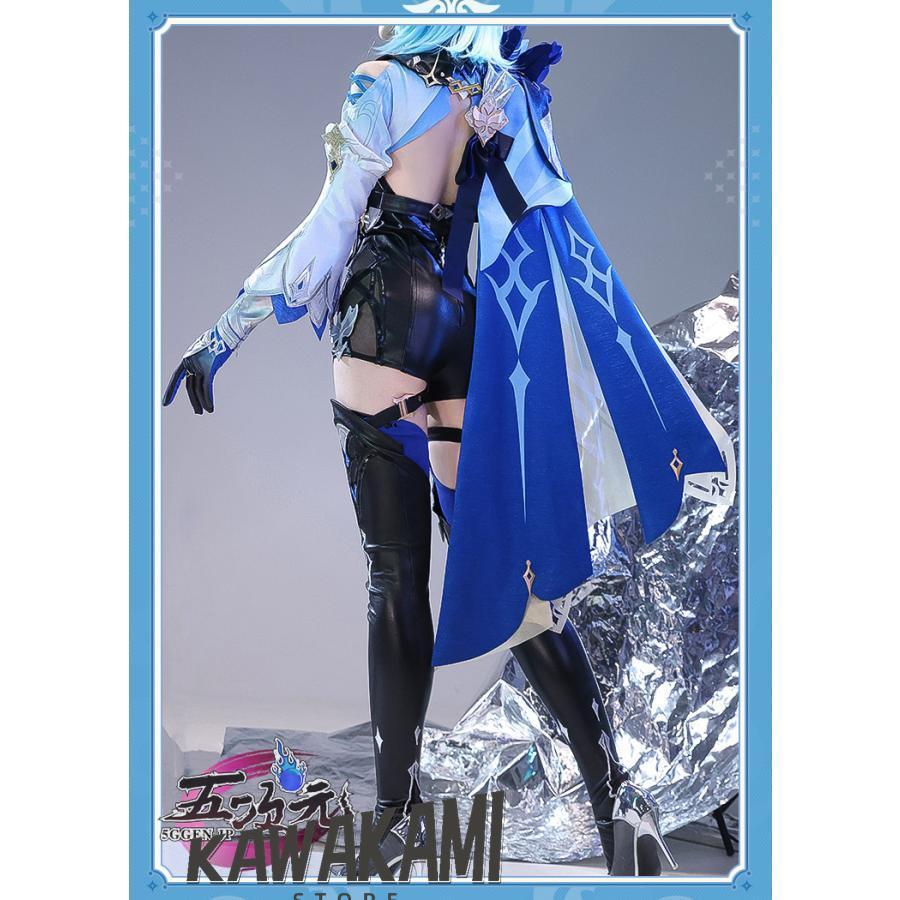三分妄想 原神 コスプレ エウルア 衣装セット ※ウィッグ 靴 武器 追加