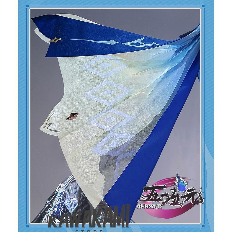 三分妄想 原神 コスプレ エウルア 衣装セット ※ウィッグ 靴 武器 追加