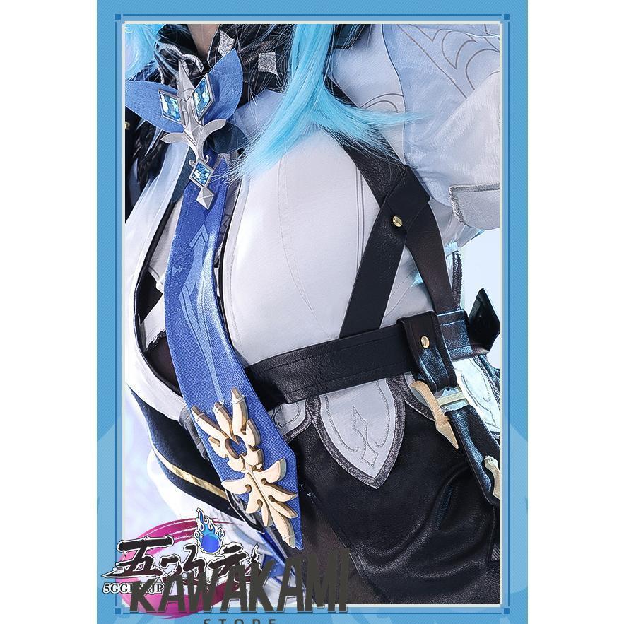 三分妄想 原神 コスプレ エウルア 衣装セット ※ウィッグ 靴 武器 追加