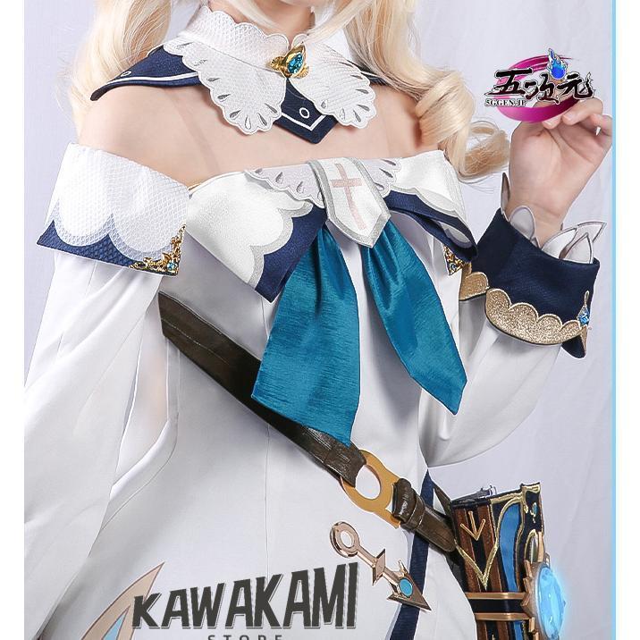 三分妄想 原神 コスプレ バーバラ 衣装 ※ウィッグ 靴 追加可 : ISRA