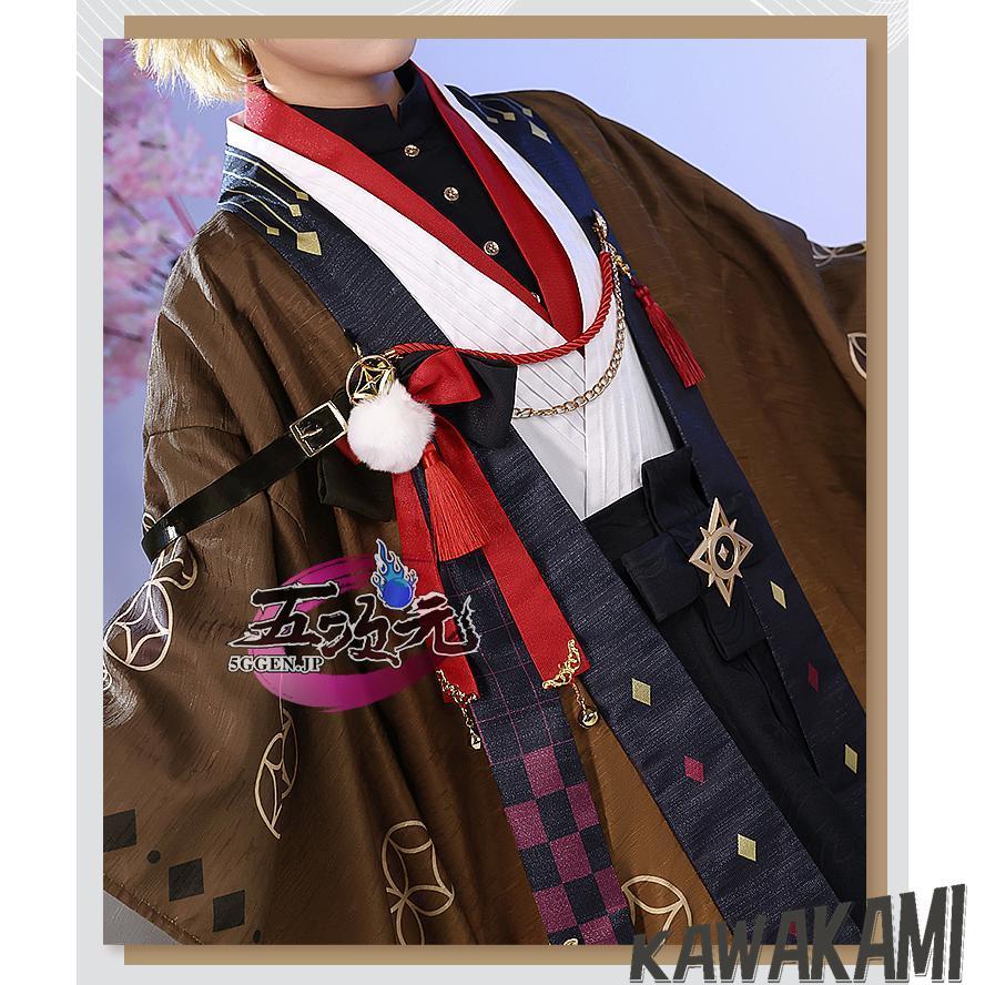 【即納】【新品】三分妄想 原神 空 ウィッグ追加可 コスプレ衣装 旅人 主人公 三分妄想 原神 コスプレ 空 ソラ 旅人 衣装 ※ウィッグ 靴 武器