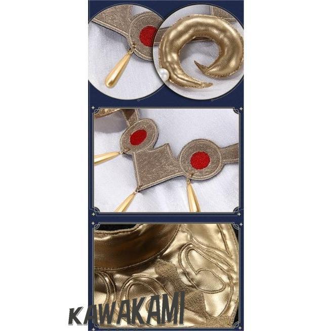 江南猫次 原神 コスプレ ニィロウ 衣装 ※ウィッグ 追加可 : ISRA