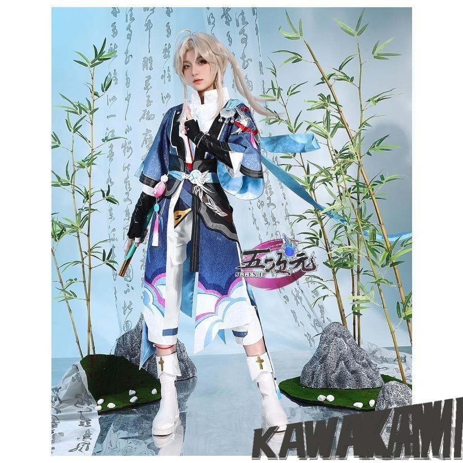 崩壊スターレイル 崩スタ コスプレ 彦卿 衣装 五次元 崩壊スターレイル コスプレ 崩スタ 彦卿（げんきょう） 衣装