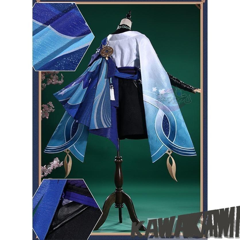 江南猫次　原神　コスプレ　スカラマシュ　放浪者　 衣装　※ウィッグ　靴　武器　追加可_3