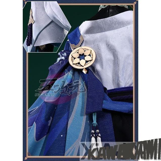 江南猫次　原神　コスプレ　スカラマシュ　放浪者　 衣装　※ウィッグ　靴　武器　追加可_4