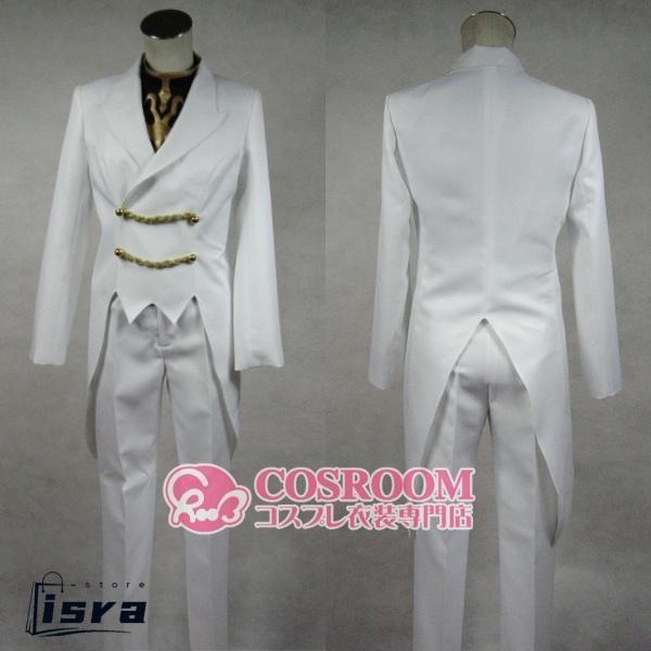コードギアスR2 スザクの服(枢木) コスプレ衣装 cosplay仮装 ウィッグ追加可能 イベント クリスマス ハロウィン ステージ 文化祭 学園祭の画像