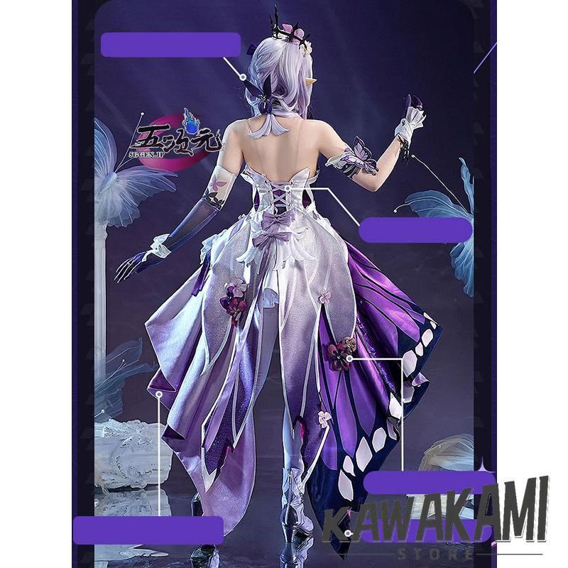 三分妄想 崩壊スターレール コスプレ キャストリス 衣装 ※ウィッグ 靴