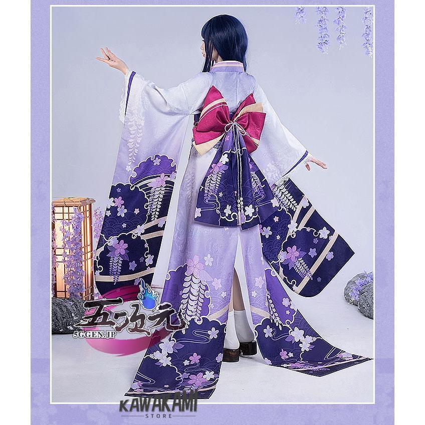 猫屋小舗 雷電将軍 コスプレ 猫屋小舗 原神 コスプレ 雷電将軍 真 和服 衣装 ※ウィッグ 靴 武器