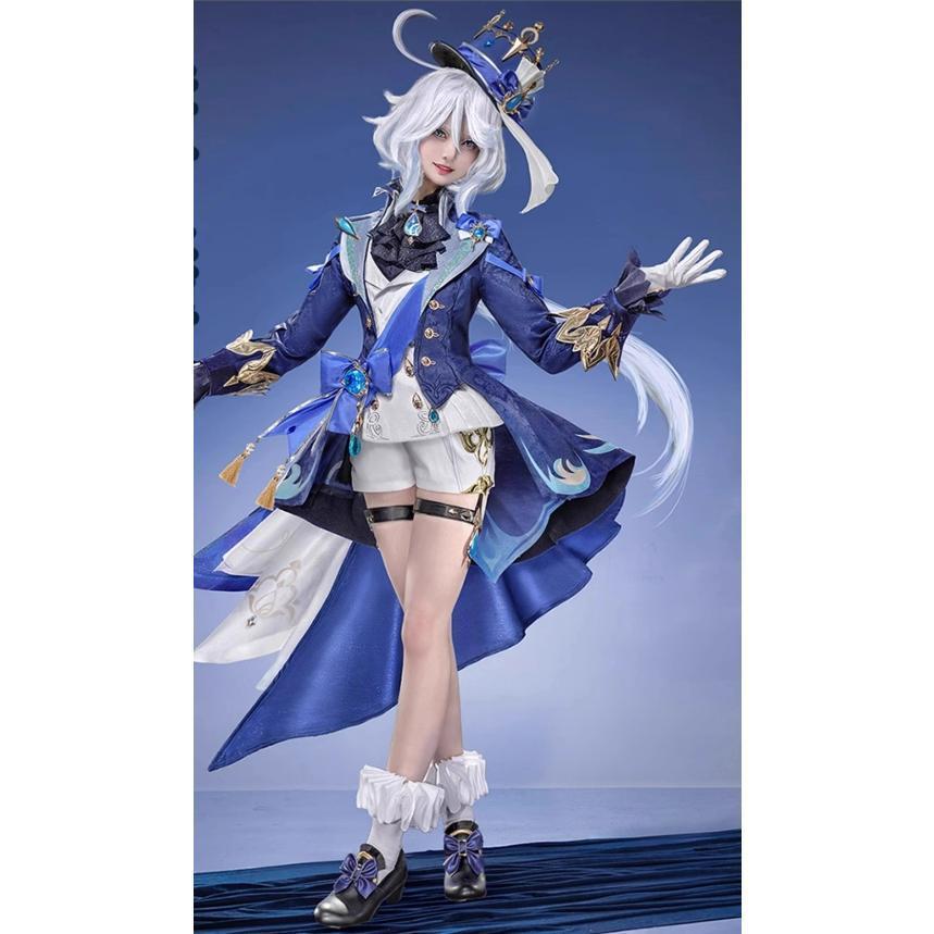 猫屋小舗 原神 コスプレ フリーナ 水神 衣装 ※ウィッグ 鞋 追加