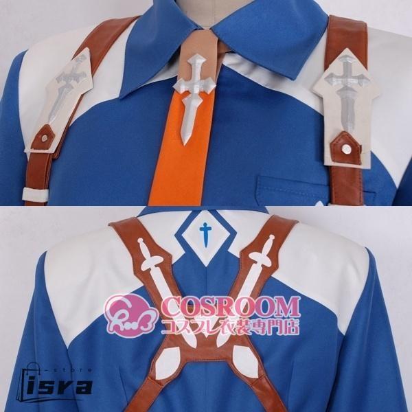 テイルズ オブ エクシリア2 ルドガー・ウィル・クルスニク コスプレ衣装 cosplay仮装 ウィッグ追加可能 イベント クリスマス ハロウィン ステージ 文化祭 学園祭_3
