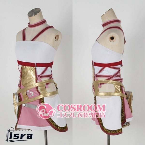 ファイナルファンタジーXIII-2 セラ・ファロン コスプレ衣装 cosplay仮装 ウィッグ追加可能 イベント クリスマス ハロウィン ステージ 文化祭 学園祭_1