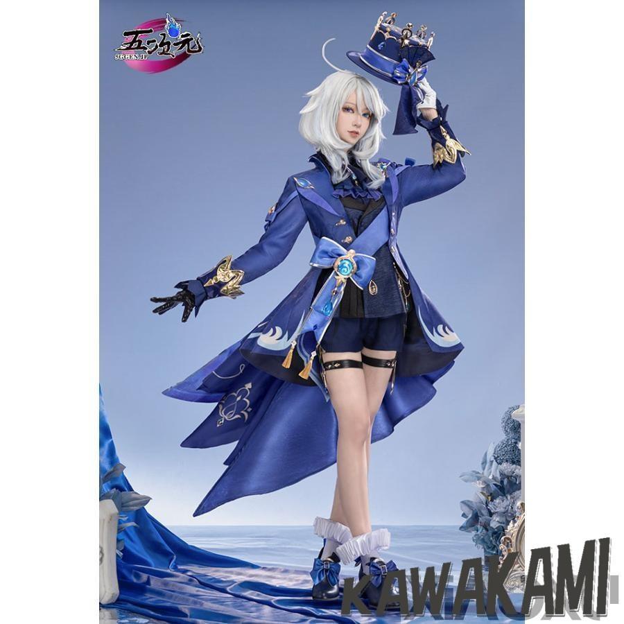 猫屋小舗 原神 コスプレ フリーナ・ウーシア 水神 衣装 ※ウィッグ 鞋
