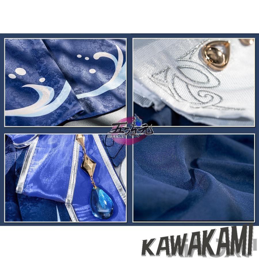 猫屋製　フリーナ　プネウマ　水神　衣装　Sサイズ　ウィッグ、靴付きフルセット 新発売 猫屋小舗 原神 コスプレ フリーナ?プネウマ 水神 衣装