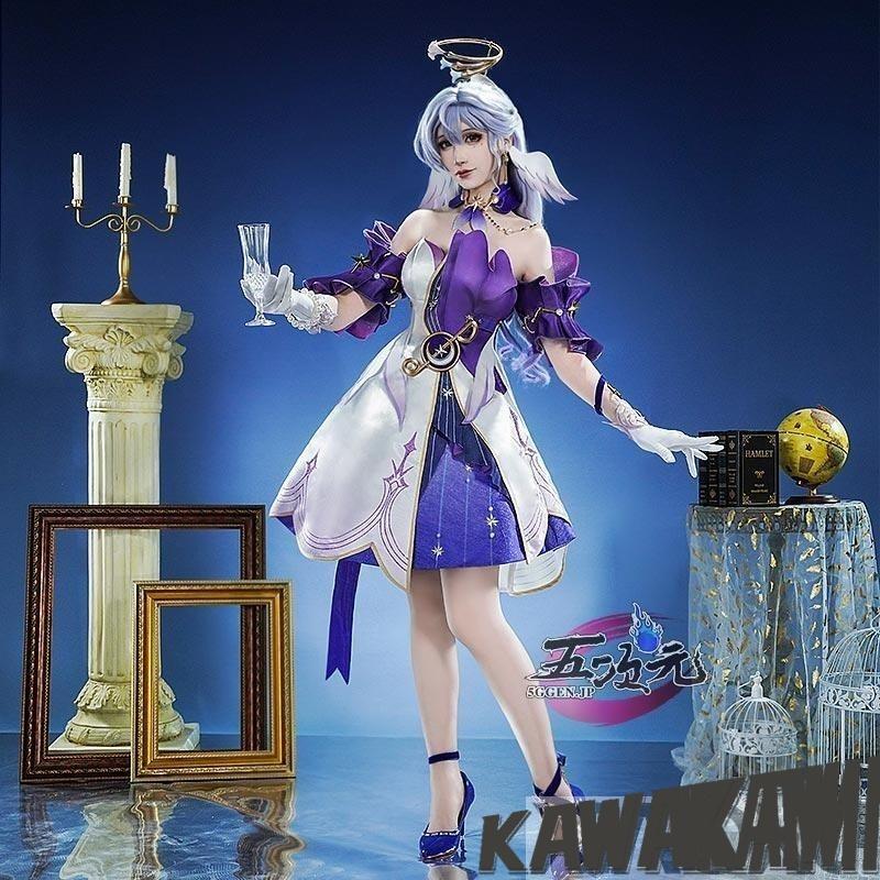 五次元　基萌　崩壊スターレイル コスプレ　崩スタ　ロビン　衣装　※ウィッグ　靴　追加可能_1