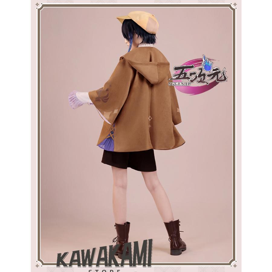 三分妄想 原神 コスプレ ウェンティ 少年 思い出 衣装 同人服