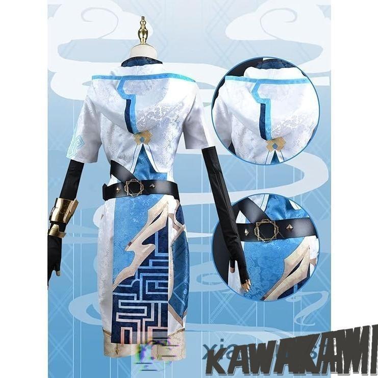 原神 重雲靴 コスプレ衣装 アクセサリー ウィッグ&衣装セット追加購入