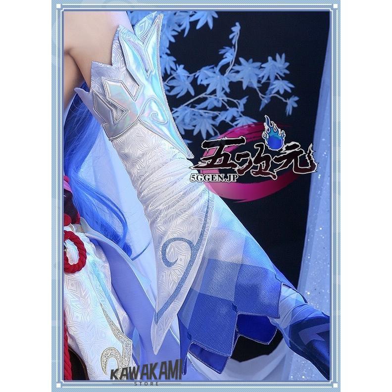 【原神】三分妄想　甘雨コスプレ　衣装+ウィッグ＋靴【値下げしました】 三分妄想1/3Delusion】原神 Genshin 甘雨-かんう コスプレ衣装