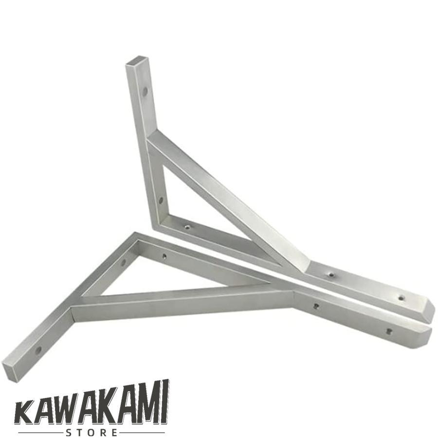 棚受け金具 棚受け L字型 良質ステンレス棚 受けアングルブラケット