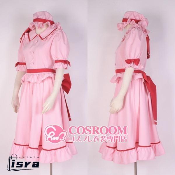 東方Project 東方紅魔郷 レミリア・スカーレット コスプレ衣装 cosplay仮装 ウィッグ追加可能 イベント クリスマス ハロウィン ステージ 文化祭 学園祭_2