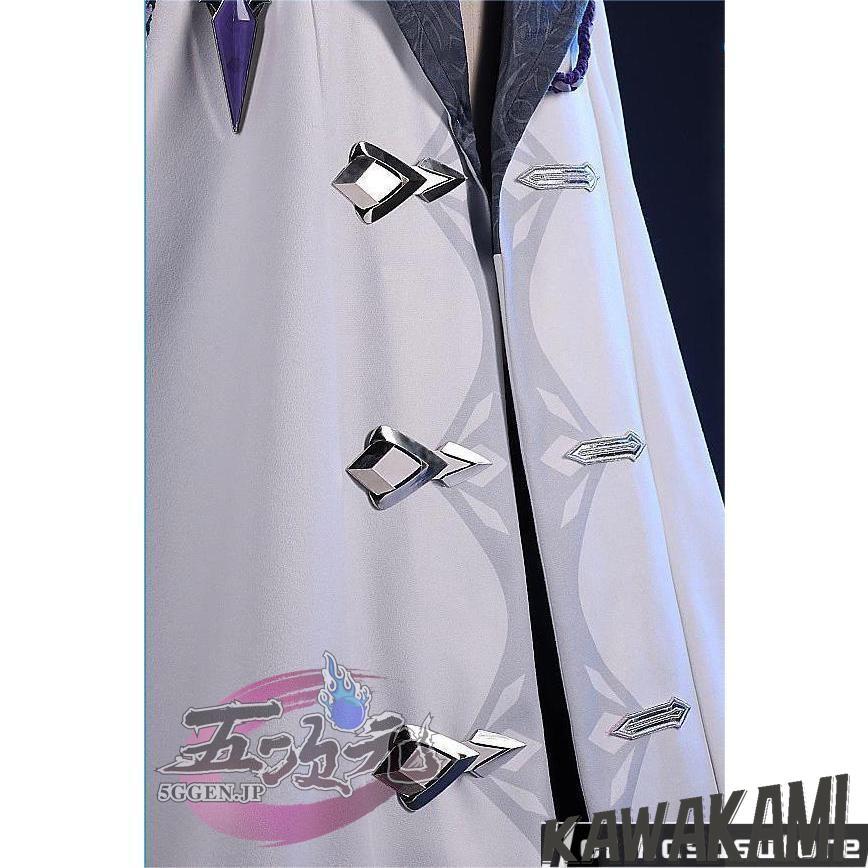 三分妄想 原神 コスプレ ファデュイ 執行官マント 博士 富者 散兵 召使