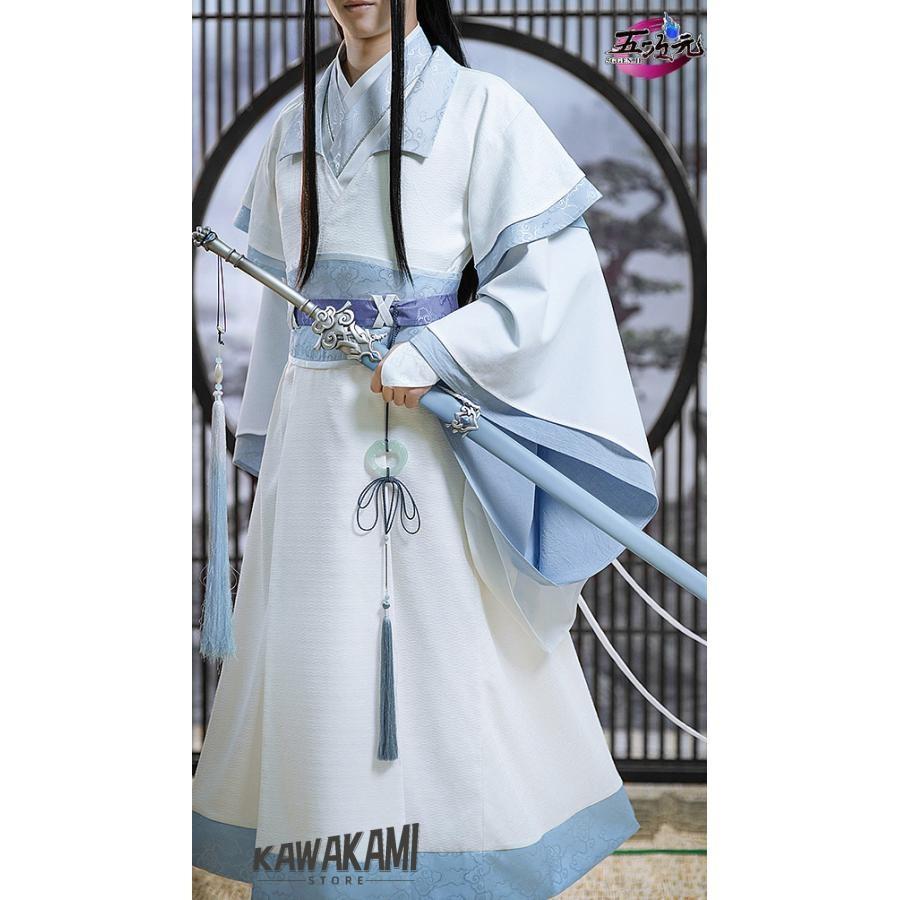 猫屋小舗 魔道祖師 公式衣装 コスプレ 藍忘機 少年ver ※ウィッグ 靴