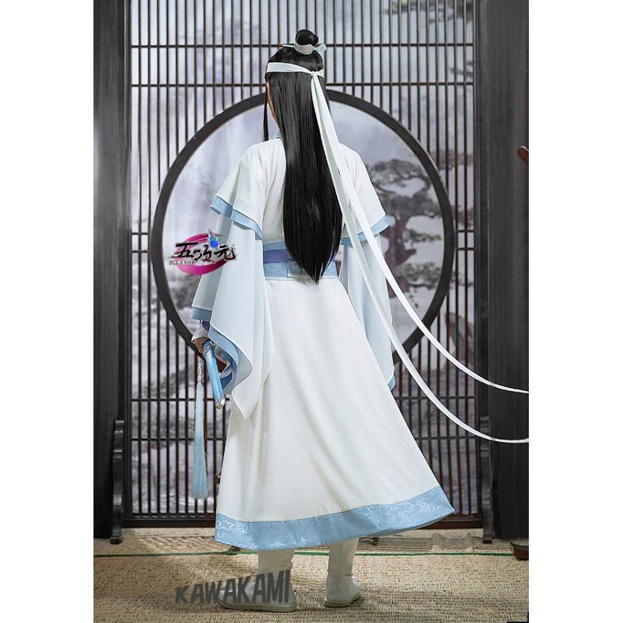 猫屋小舗 魔道祖師 公式衣装 コスプレ 藍忘機 少年ver ※ウィッグ 靴