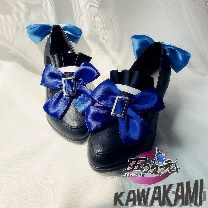 三分妄想　原神　コスプレ　フリーナ・プネウマ　水神　衣装　※ウィッグ　鞋　武器　追加可_17