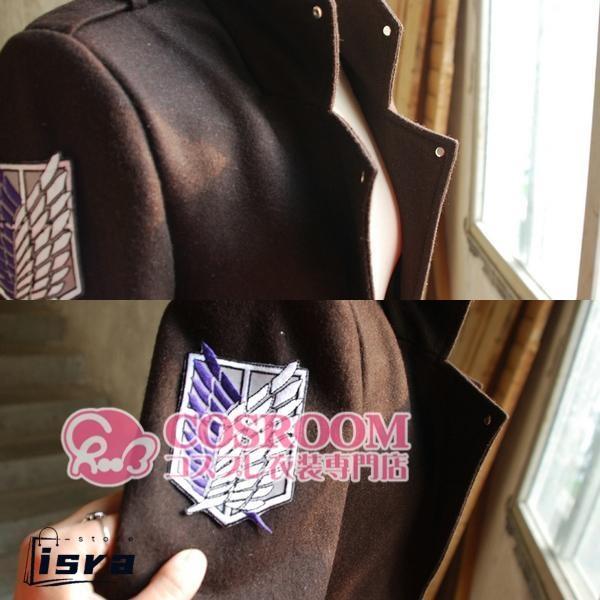 進撃の巨人?人類最後の翼? 調査兵団制服 コスプレ衣装 cosplay仮装 ウィッグ追加可能 イベント クリスマス ハロウィン ステージ 文化祭 学園祭の画像