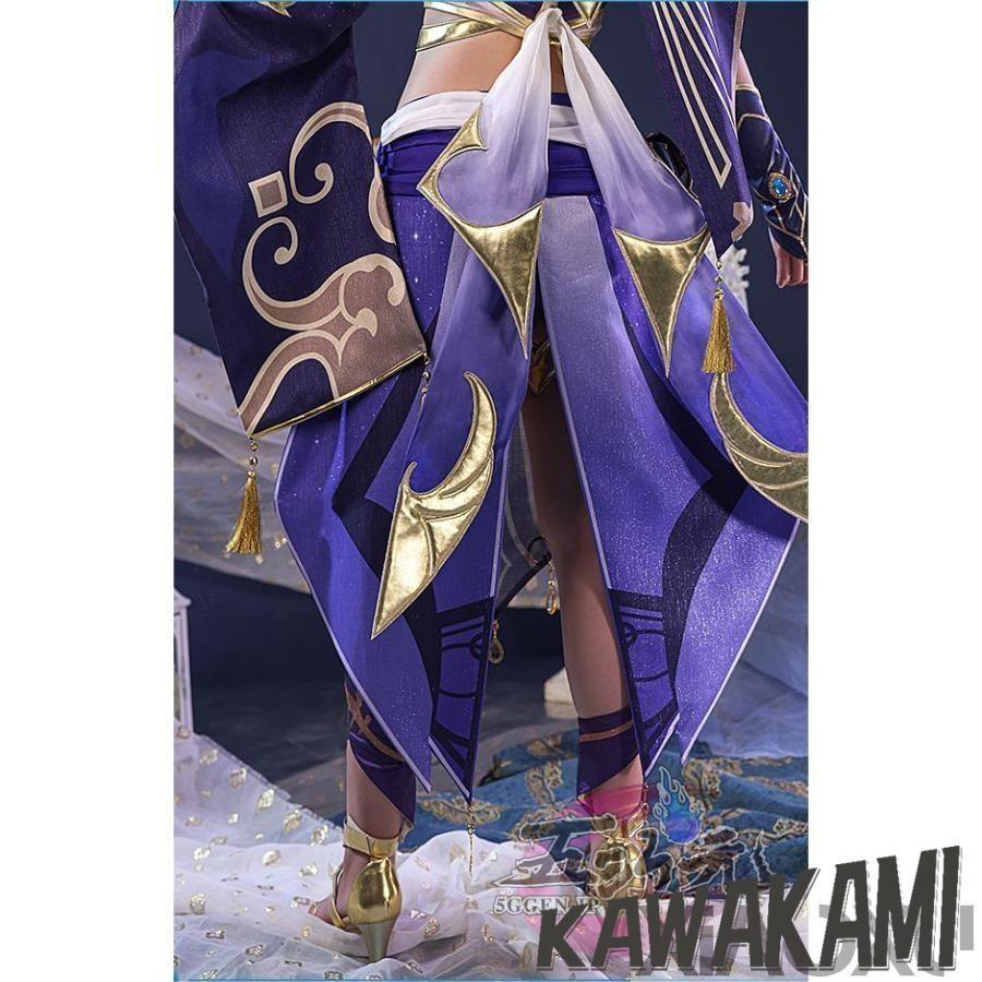 三分妄想 原神 コスプレ キャンディス 衣装 ※ウイッグ 靴 盾 追加可