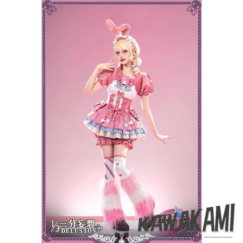 第五人格　応援団　コスプレ　サンリオ　マイメロディ 三分妄想 第五人格 コスプレ 応援団×マイメロディ サンリオコラボ 衣装