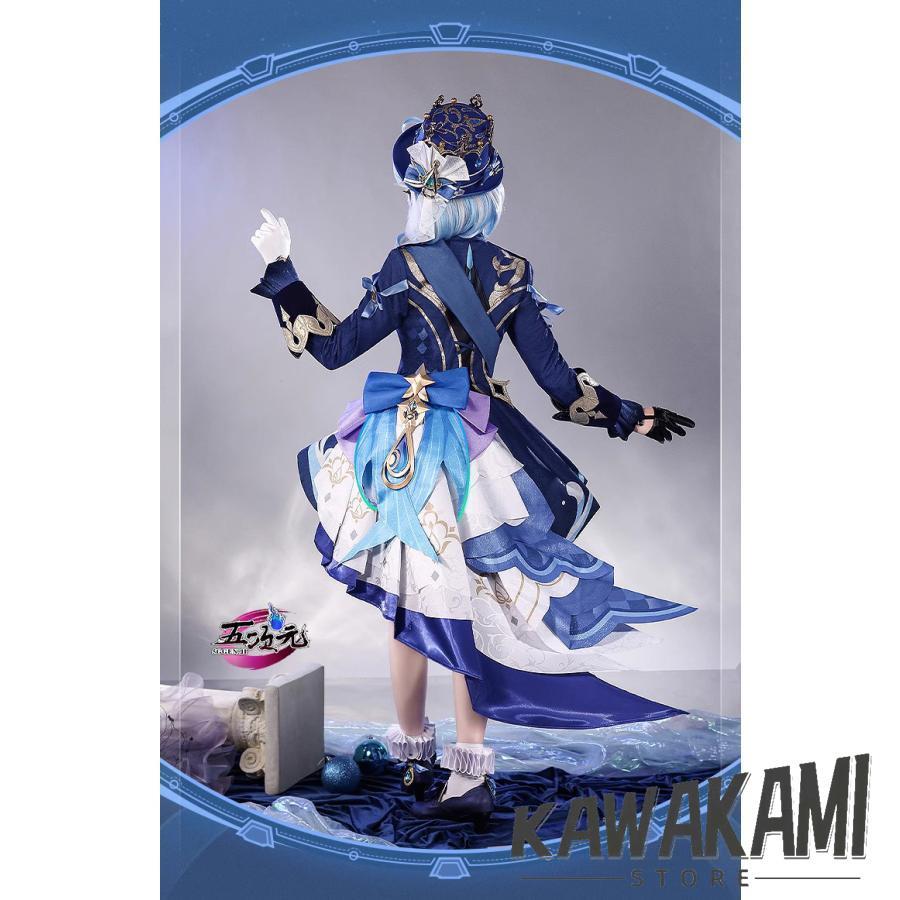 三分妄想 原神 コスプレ フリーナ・プネウマ 水神 衣装 ※ウィッグ 鞋
